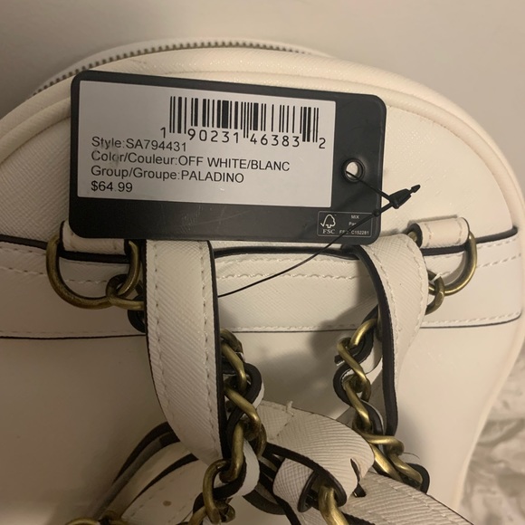 White Guess Backpack - Picture 4 of 5